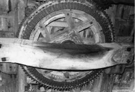 Spur wheel, tower mill, Bardwell