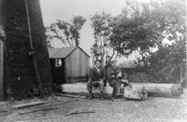 Base with Millers, tower mill, Blundeston