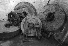 Millstones, smock mill, Crowfield