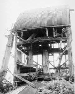 Derelict Buck, post mill, Chinnor