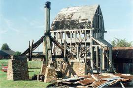 Mainpost and Buck Frame, post mill, Chinnor