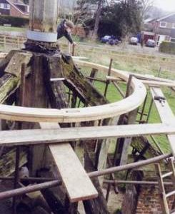 Stabilising ring, post mill, Chinnor