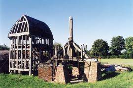 Mainpost and Buck Frame, post mill, Chinnor
