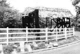 Horse wheel showing thatched roof, Mierscourt Horse Wheel, Rainham
