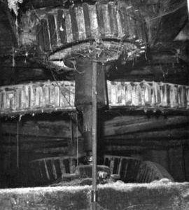 Stone nut and spur wheel, Titchfield Mill, Titchfield