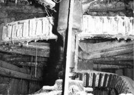 Spur wheel and wallower, Titchfield Mill, Titchfield