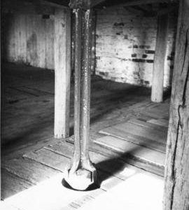 Vertical shaft and crown wheel, Eling Tide Mill, Totton and Eling