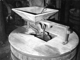 Stone furniture, Eling Tide Mill, Totton and Eling