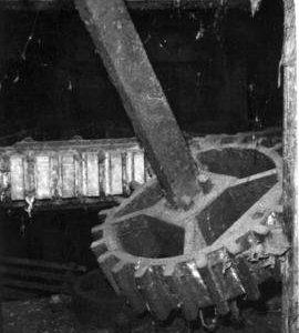 Spur wheel and stone nut, Eling Tide Mill, Totton and Eling