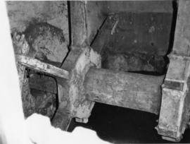 Undershot wheel, Priory Mill, Wherwell