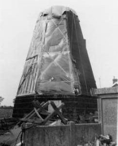 Lower Mill, Dalham, under restoration