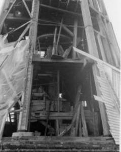 Lower Mill, Dalham, under restoration