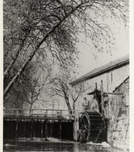 Downstream view, Bridge Street Mill, Alpheton