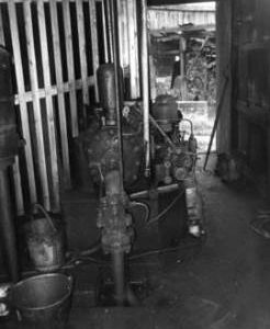 Auxiliary engine, tower mill, Buxhall