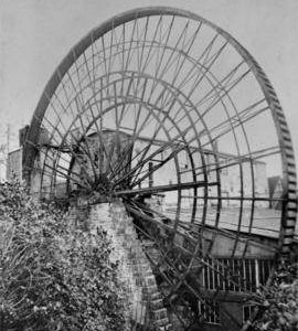 Waterwheel, Flax Mill And Iron Foundry, Bourton