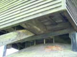 Underside of buck, Brill Windmill