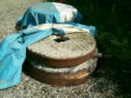 Millstones, smock mill, Brent Pelham
