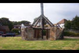Trestle and roundhouse, Downs Mill, Bexhill
