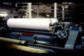 Castlefields Paper Mill, slitting