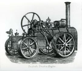 Tuxford's steam portable traction engine