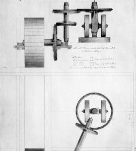 Design for Mr Walton's double stack of Powder Mills at Waltham Abbey