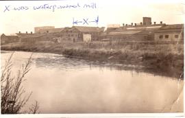Alders Mill, Tamworth with waterpowered building marked