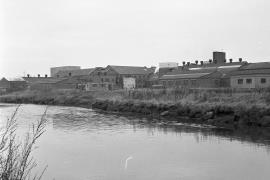 Alders Mill, Tamworth seen from across river
