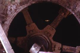 Bonehill Mill, Fazeley - arms of the waterwheel