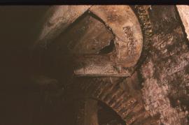 Boughey's Mill, Audley - pit wheel and great spur wheel