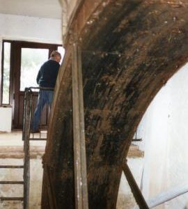 Chipley Saw Mills, Nynehead -  Willmitt overshot waterwheel