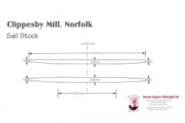 Sail stock, Clippesby Mill, Norfolk