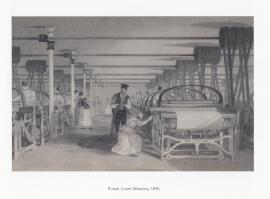 "Power Loom Weaving 1835"