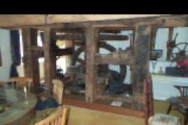 View of the crown wheel, Durnsford Mill, Mildenhall