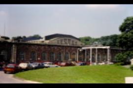 St Cuthberts Mill, Wells, Somerset, east front