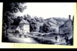 Wookey Hole Mill, Etching from Rooker original 1794