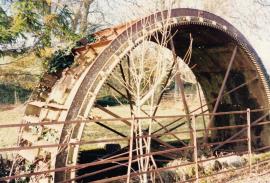 Forston Farm wheel, Charminster, Dorset, waterwheel