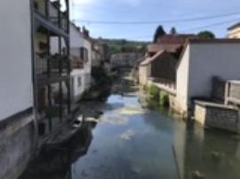 View of the mill from the bridge