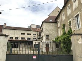 View of the rear of the mill from Rue des Tanneries