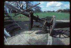 Tail pole and wheel, Danzey Green Worcestershire