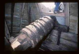 Berkswell windmill, Warwickshire, neck bearing