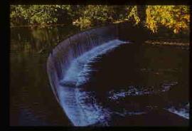 Felton Mill, Northumberland, River Coquet weir