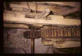 Harracle's Mill, Rudyard, Staffordshire, great spur wheel