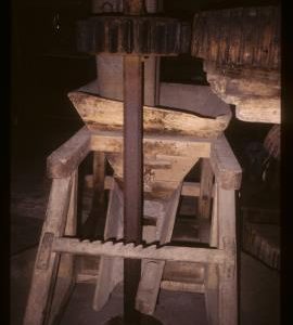 Harracle's Mill, Rudyard, Staffordshire, horse and hopper