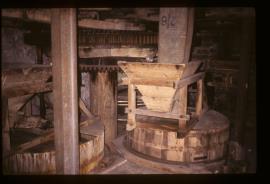 Harracle's Mill, Rudyard, Staffordshire, millstone furniture