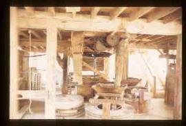 Stone floor, Carew Tidal Mill, Carew, Pembrokeshire