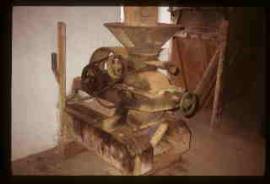 Oat crusher, Carew Tidal Mill, Carew, Pembrokeshire