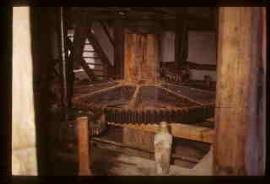 Great spur wheel, Carew Tidal Mill, Carew, Pembrokeshire