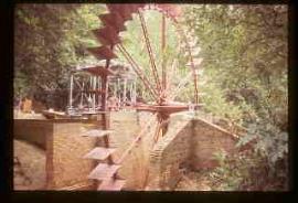 Abutments, Painshill Park Waterwheel, Cobham, Surrey