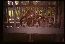 Gears, Painshill Park Waterwheel, Cobham, Surrey