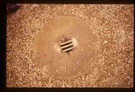 Millstone, Canons Ashby House, Daventry Northamptonshire